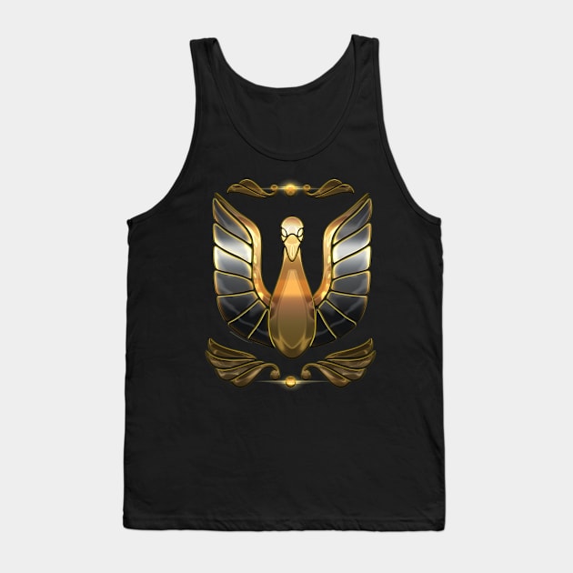 Cygnus Bronze Tank Top by FallingStar